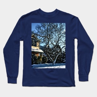 Magnolia in Snow Long Sleeve T-Shirt